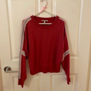 Express Striped Sweatshirt